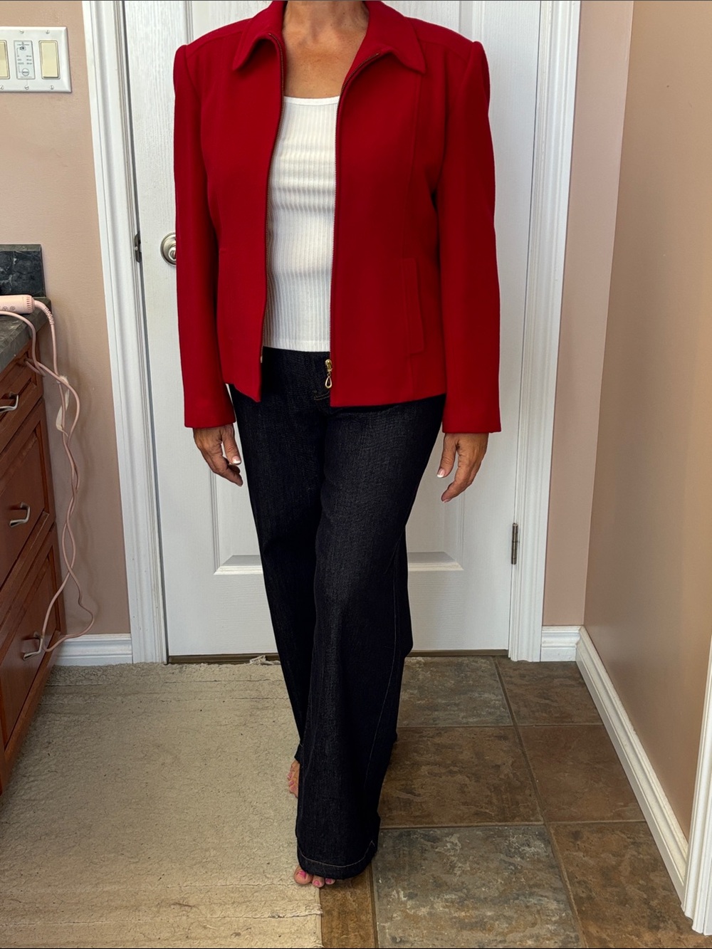 Ladies wool/cashmere blazer size 14